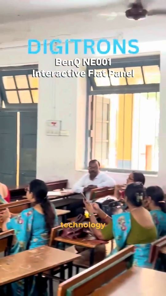 BenQ Interactive Flat Panel Classroom by Digitrons