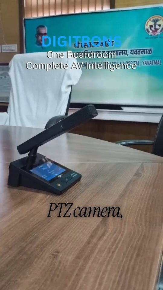 Boardroom – Smart AV Installation by Digitrons