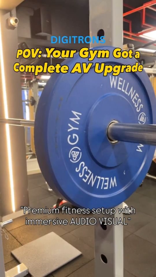 Finest Gym – AV Installation by Digitrons