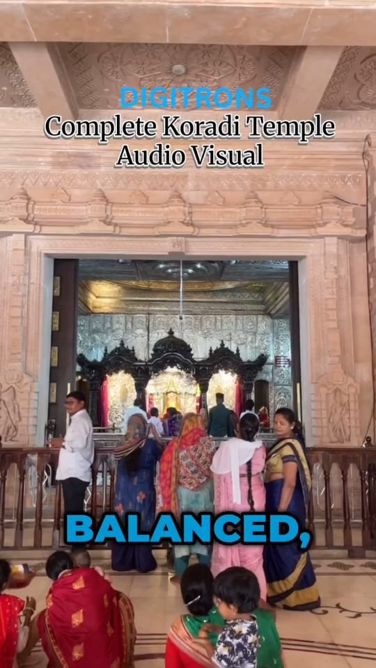 Koradi Temple – Audio Visual Installation by Digitrons