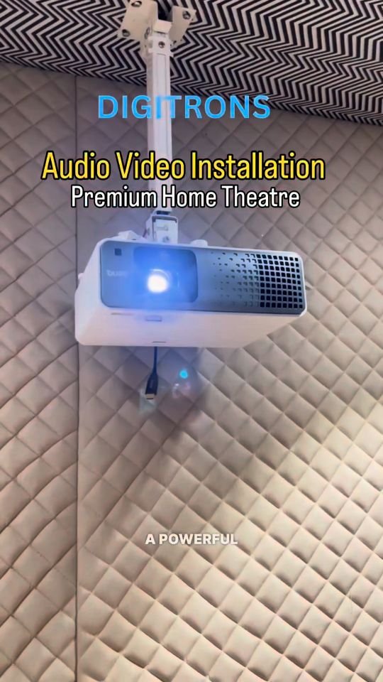 Premium Home Theatre Installation by Digitrons