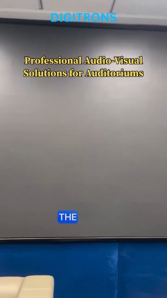 Somalwada – Auditorium AV Solutions by Digitrons